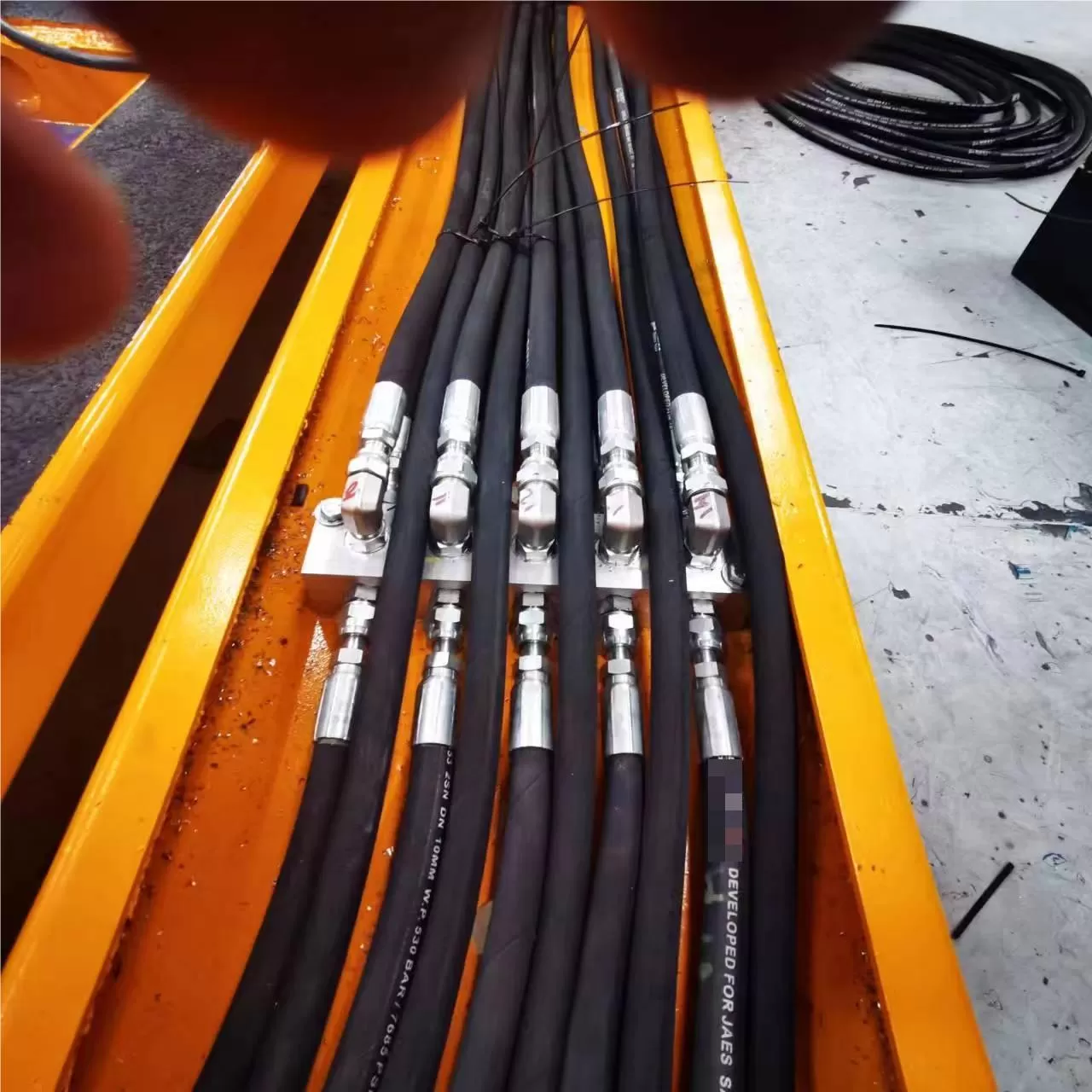 Hydraulic Hose in Manufacturing